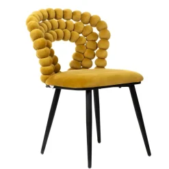 HOMLA Krzeslo Bubble Verse Welurowe Oliwkowe 48X65X81 Cm Sale