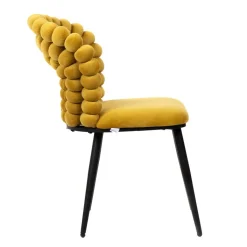 HOMLA Krzeslo Bubble Verse Welurowe Oliwkowe 48X65X81 Cm Sale