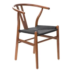 HOMLA Krzeslo Caderia Plecione Brazowe 45X45X76 Cm Outlet