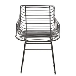 HOMLA Krzeslo Celeste Metalowe 53 X 56 X 80 Cm Czarny Online