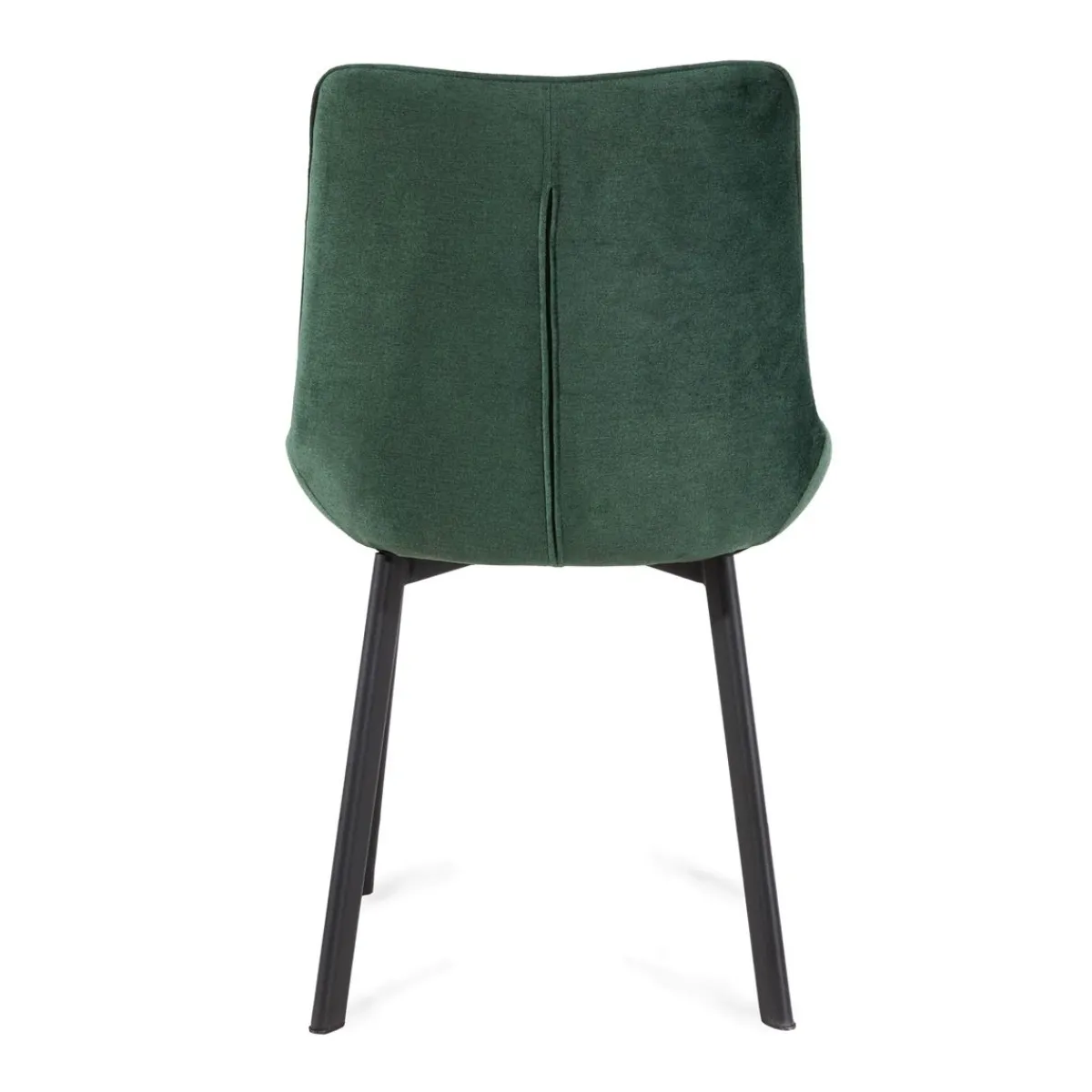 HOMLA Krzeslo Colin Welurowe Zielone 53X61X88 Cm Zielony Outlet