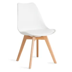 HOMLA Krzeslo Fisco Biale 48X56X82 Cm Bialy Online