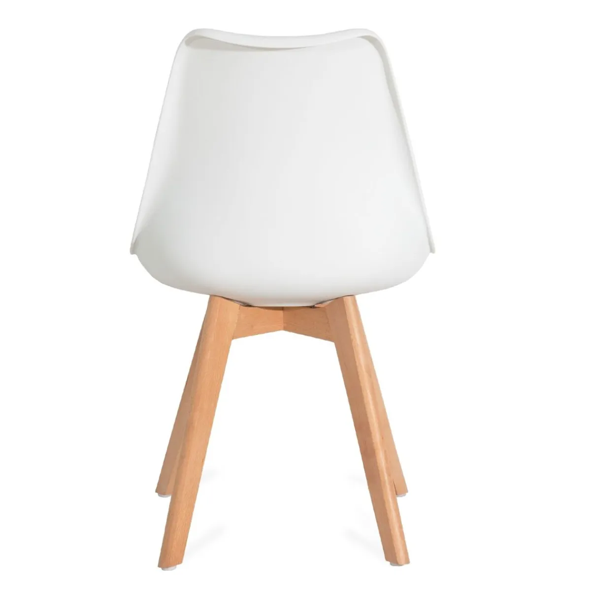 HOMLA Krzeslo Fisco Biale 48X56X82 Cm Bialy Online