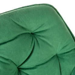 HOMLA Krzeslo Flossi Welurowe Zielone 57X63X84 Cm Zielony Hot