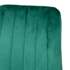 HOMLA Krzeslo Golick Welurowe Zielone 44X57X88 Cm Zielony Best