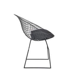 HOMLA Krzeslo Industrial Metalowy 83X64X82 Cm Czarny Clearance