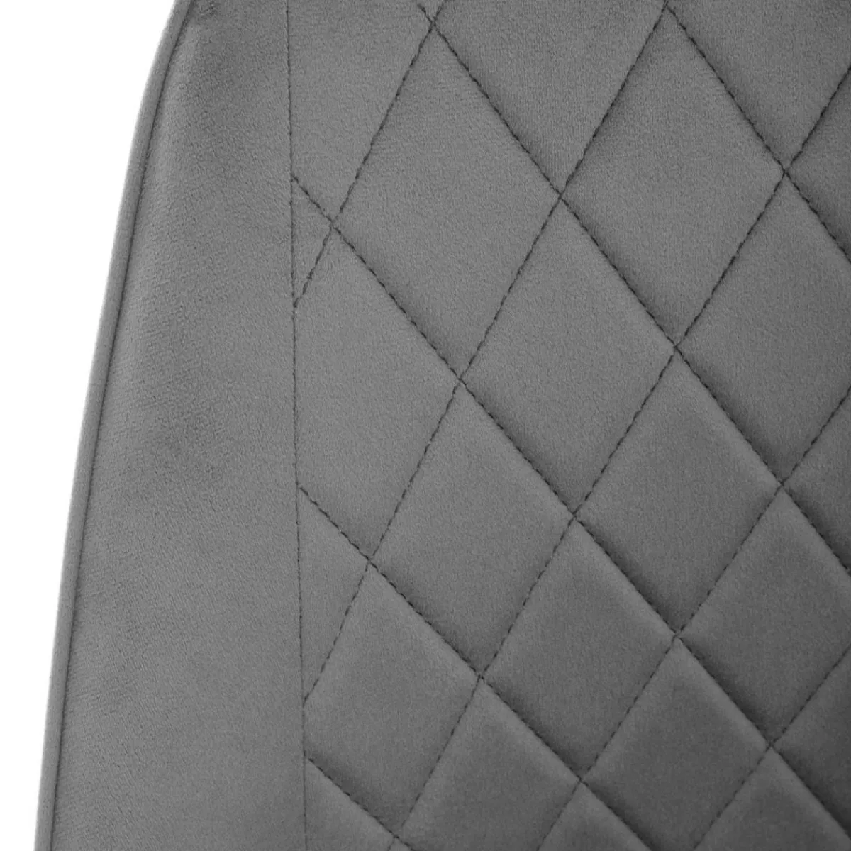 HOMLA Krzeslo Laurent Obrotowe Biale 54X55X85 Cm, Sh: 50Cm Szary