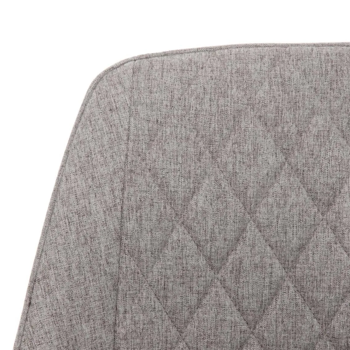 HOMLA Krzeslo Laurent Obrotowe Welurowe Bezowe 54X55X85 Cm, Sh: 50Cm Szary Outlet