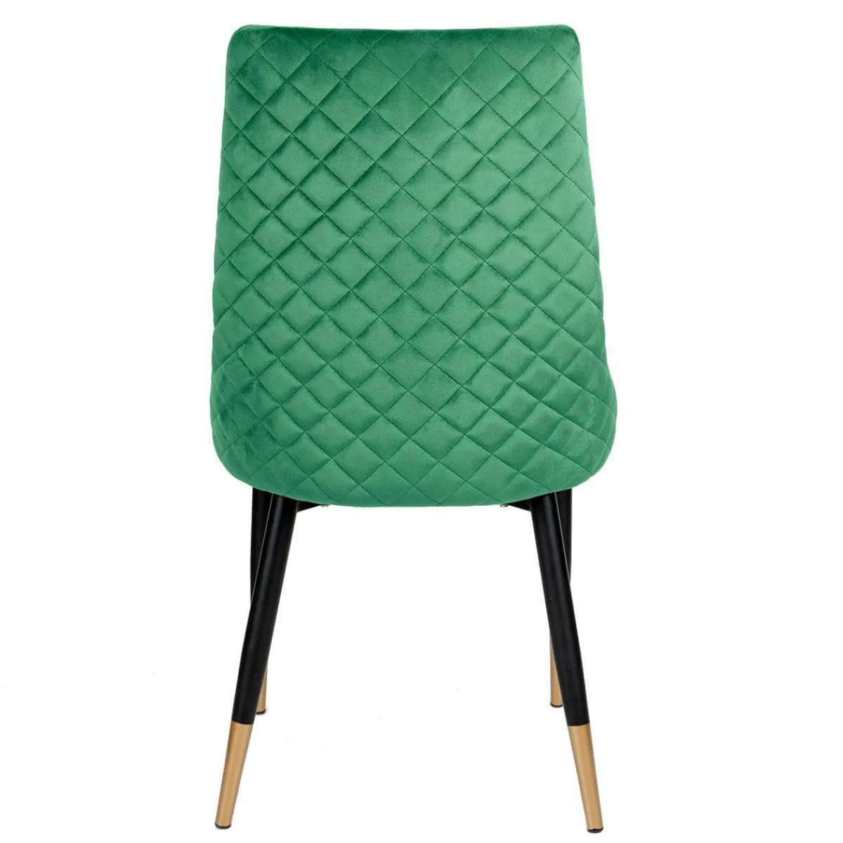 HOMLA Krzeslo Logan Welurowe Zielone 44X44X92 Cm Zielony Online