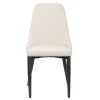 HOMLA Krzeslo Louis W Tkaninie Bezowe 44X59X88 Cm Outlet