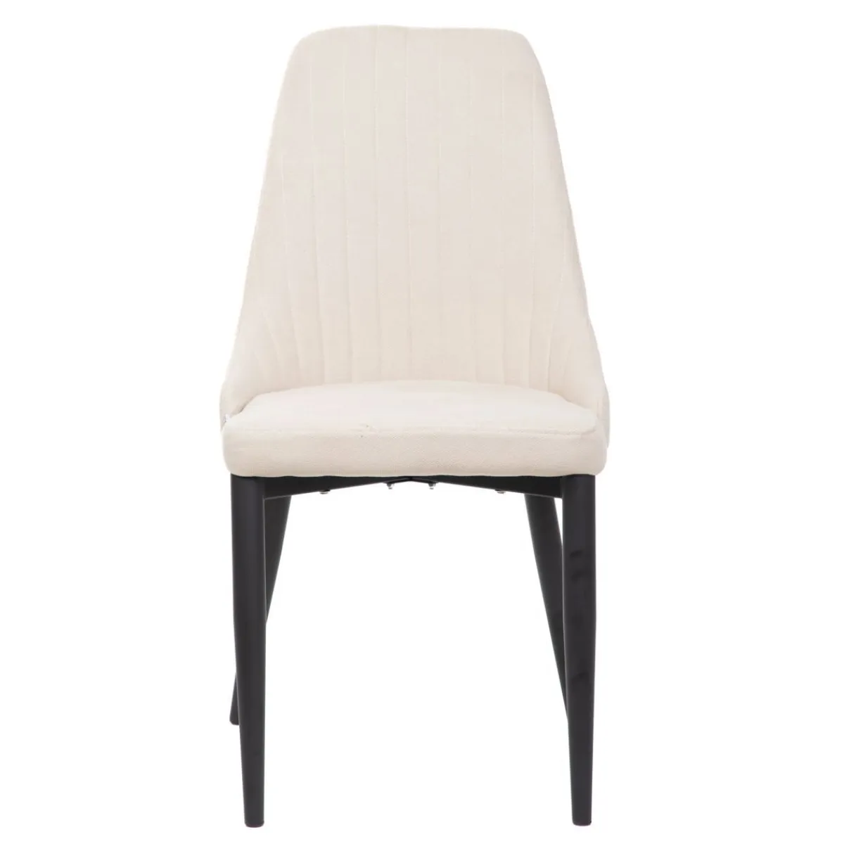 HOMLA Krzeslo Louis W Tkaninie Bezowe 44X59X88 Cm Outlet