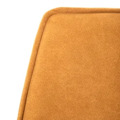 HOMLA Krzeslo Lugro Obrotowe Musztardowe 56X60X82 Cm Discount