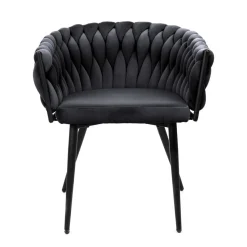 HOMLA Krzeslo Prinssi New Czarne 60X60X79 Cm Sale