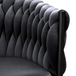 HOMLA Krzeslo Prinssi New Czarne 60X60X79 Cm Sale