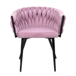 HOMLA Krzeslo Prinssi New Rozowe 60X60X79 Cm Hot