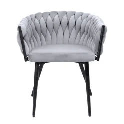 HOMLA Krzeslo Prinssi New Szare 60X60X79 Cm New