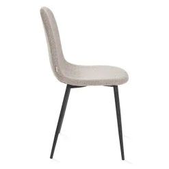 HOMLA Krzeslo Slank W Tkaninie Bezowe 44X52X85Cm Bezowy Online