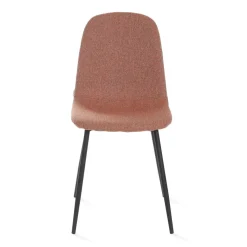 HOMLA Krzeslo Slank W Tkaninie Ceglaste 44X52X85Cm Pomaranczowy Sale
