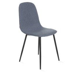 HOMLA Krzeslo Slank W Tkaninie Szare 44X52X85Cm Szary Clearance