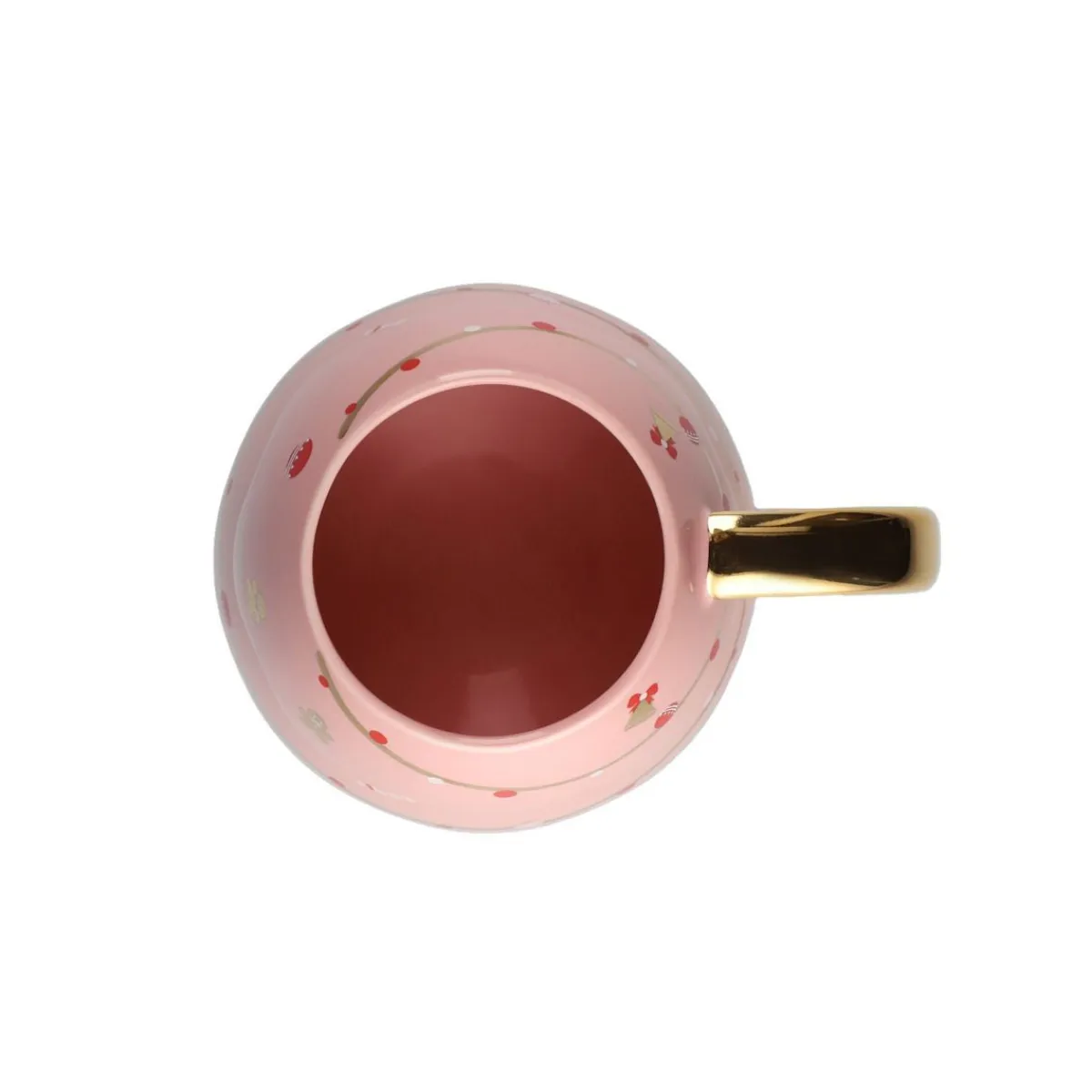 HOMLA Kubek Eilis Choinka Rozowa 0,45 L Rozowy New