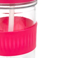 HOMLA Kubek Ideus Summer Szklany 0,5 L Rozowy Hot