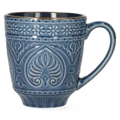 HOMLA Kubek Indie 0,4 L Granatowy New