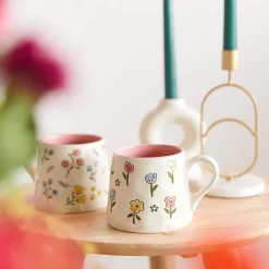 HOMLA Kubek Malis Z Rozowym Srodkiem W Kwiaty 0,35 L Online