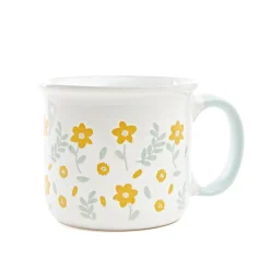 HOMLA Kubek Tulina W Zolte Kwiaty 0,45 L Outlet