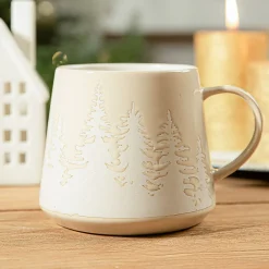 HOMLA Kubek Vardo Las 0,55 L Bezowy Outlet
