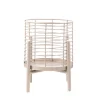 HOMLA Kwietnik Floero Metalowy Bezowy 18X25 Cm Best