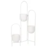 HOMLA Kwietnik Floero Metalowy Bialy 49X14X80 Cm Sale