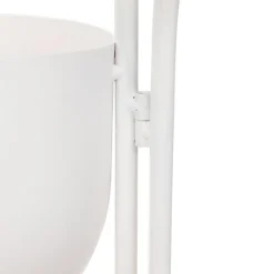 HOMLA Kwietnik Floero Metalowy Bialy 49X14X80 Cm Sale