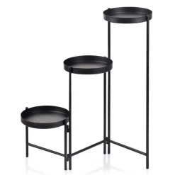 MONDEX Kwietnik Loft 19X19X50 Cm Czarny Clearance