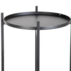 HOMLA Kwietnik Roh Czteropoziomowy Czarny 25X133,5 Cm Outlet