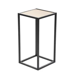 HOMLA Kwietnik Roh Metalowy Czarny 23X23X45 Cm Discount