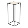 HOMLA Kwietnik Roh Metalowy Czarny 31X31X75 Cm Clearance