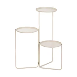 HOMLA Kwietnik Roh Trzypoziomowy Bezowy 25X48/70 Cm Discount