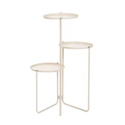 HOMLA Kwietnik Roh Trzypoziomowy Bezowy 25X48/70 Cm Discount