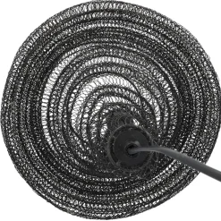 ATMOSPHERA Lampa Ali Sufitowa Czarna 82 Cm Czarny