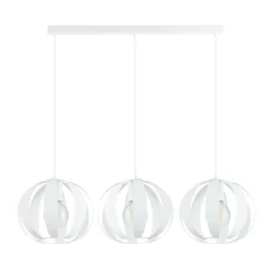EMIBIG Lampa Galia Wiszaca 3-Punktowa Bialy Outlet