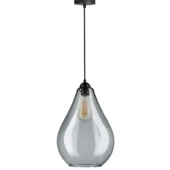 HOMLA Lampa Miste Wiszaca Grafitowa 24X24X180 Cm Clearance
