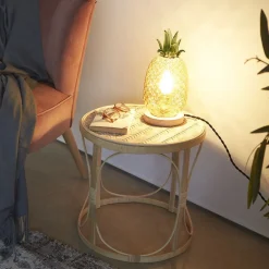 BALVI Lampa Stolowa Pineapple W Ksztalcie Ananasa 32X13X13 Cm Zloty Online