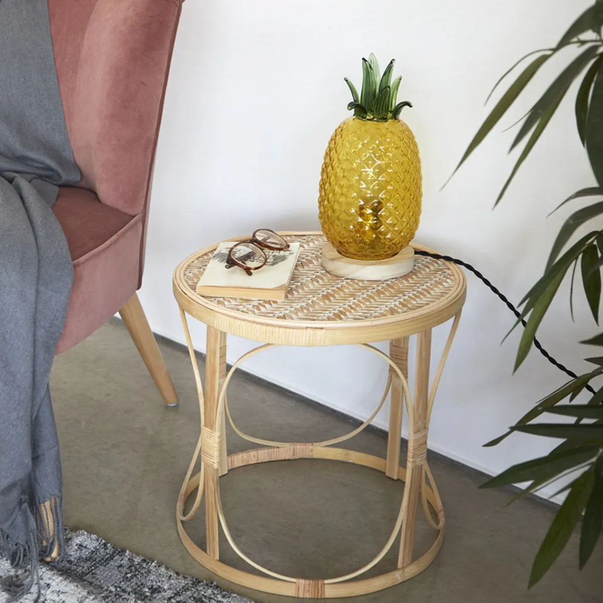 BALVI Lampa Stolowa Pineapple W Ksztalcie Ananasa 32X13X13 Cm Zloty Online