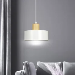 EMIBIG Lampa Torin Sufitowa 1-Punktowa Fi 25 Cm Bialy