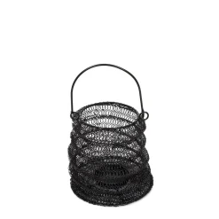 HOMLA Lampion Armadilo Skladany Czarny 21X16 Cm Discount