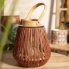 HOMLA Lampion Garnitto Naturalny 10,5X26 Cm Online