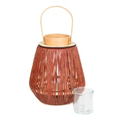 HOMLA Lampion Garnitto Naturalny 10,5X26 Cm Online