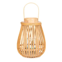 HOMLA Lampion Garnitto Pleciony Naturalny 10,5X30 Cm New