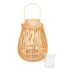 HOMLA Lampion Garnitto Pleciony Naturalny 10,5X30 Cm New