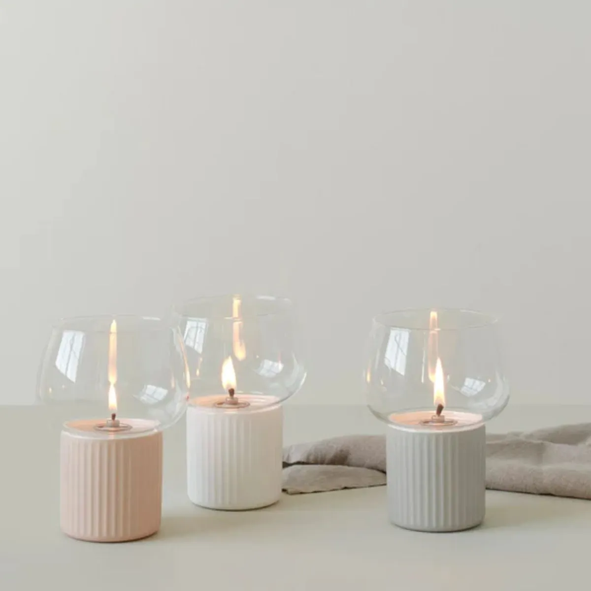 RIG-TIG Lampion Hygge Na Wklad Olejny Rozowy